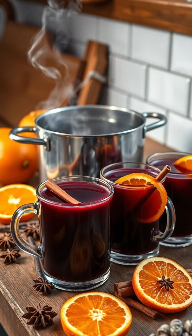 21 Christmas Cocktails That Will Make Your Holiday Party Unforgettable (You Won't Believe #15!) - 7. Mulled Wine