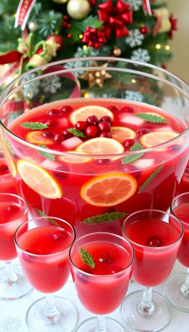 21 Christmas Cocktails That Will Make Your Holiday Party Unforgettable (You Won't Believe #15!) - 9. Christmas Punch