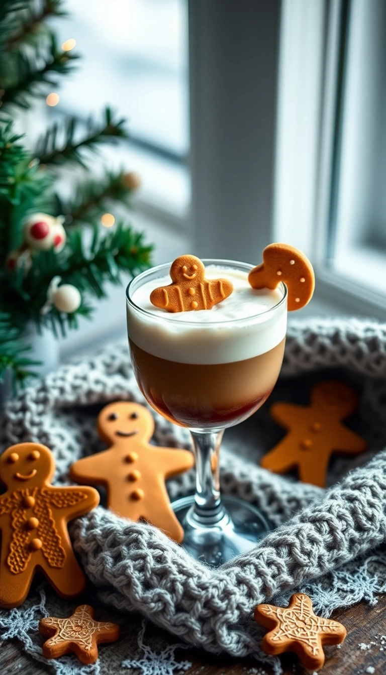 21 Christmas Cocktails That Will Make Your Holiday Party Unforgettable (You Won't Believe #15!) - 2. Gingerbread White Russian