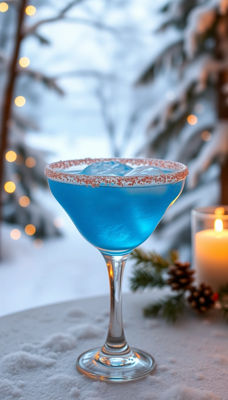 21 Christmas Cocktails That Will Make Your Holiday Party Unforgettable (You Won't Believe #15!) - 21. Winter Wonderland Cocktail