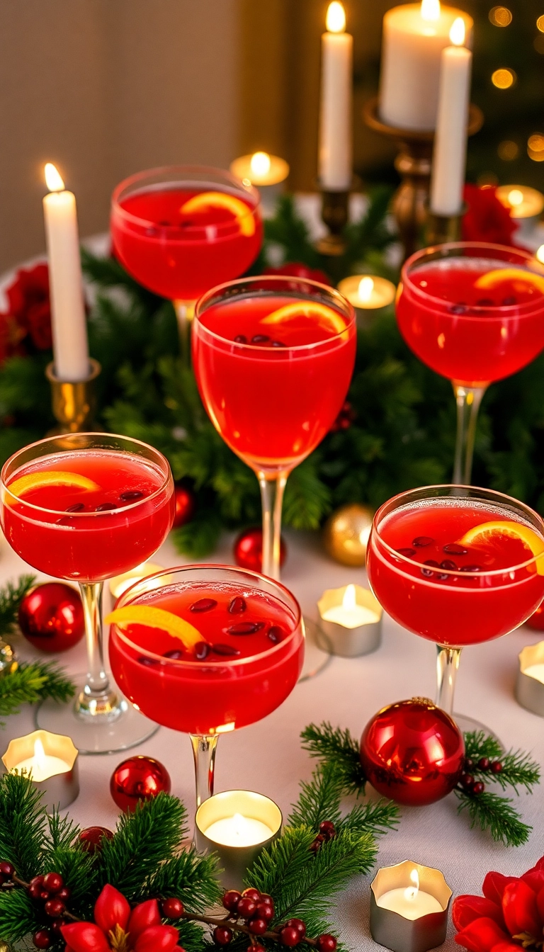 21 Christmas Cocktails That Will Make Your Holiday Party Unforgettable (You Won't Believe #15!) - 3. Poinsettia Cocktail