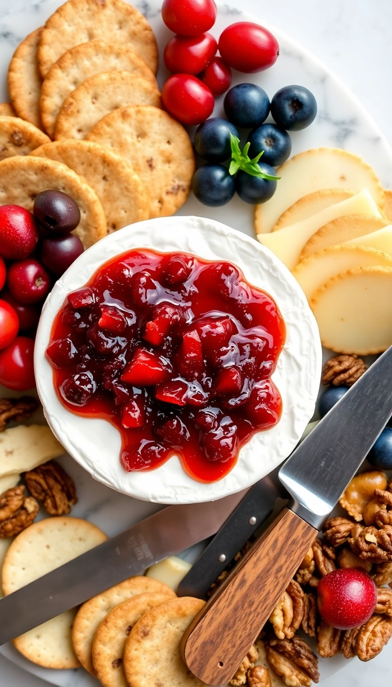 21 Savory Cranberry Recipes That Will Elevate Your Dinner Game (Prepare to Be Amazed by #8!) - 3. Savory Cranberry Chutney with Brie